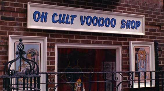 Image result for live and let die occult voodoo shop
